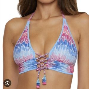 Becca By Rebecca Virtue Joshua Tree Halter Bikini Top